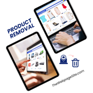 WooCommerce Shop Product Removal